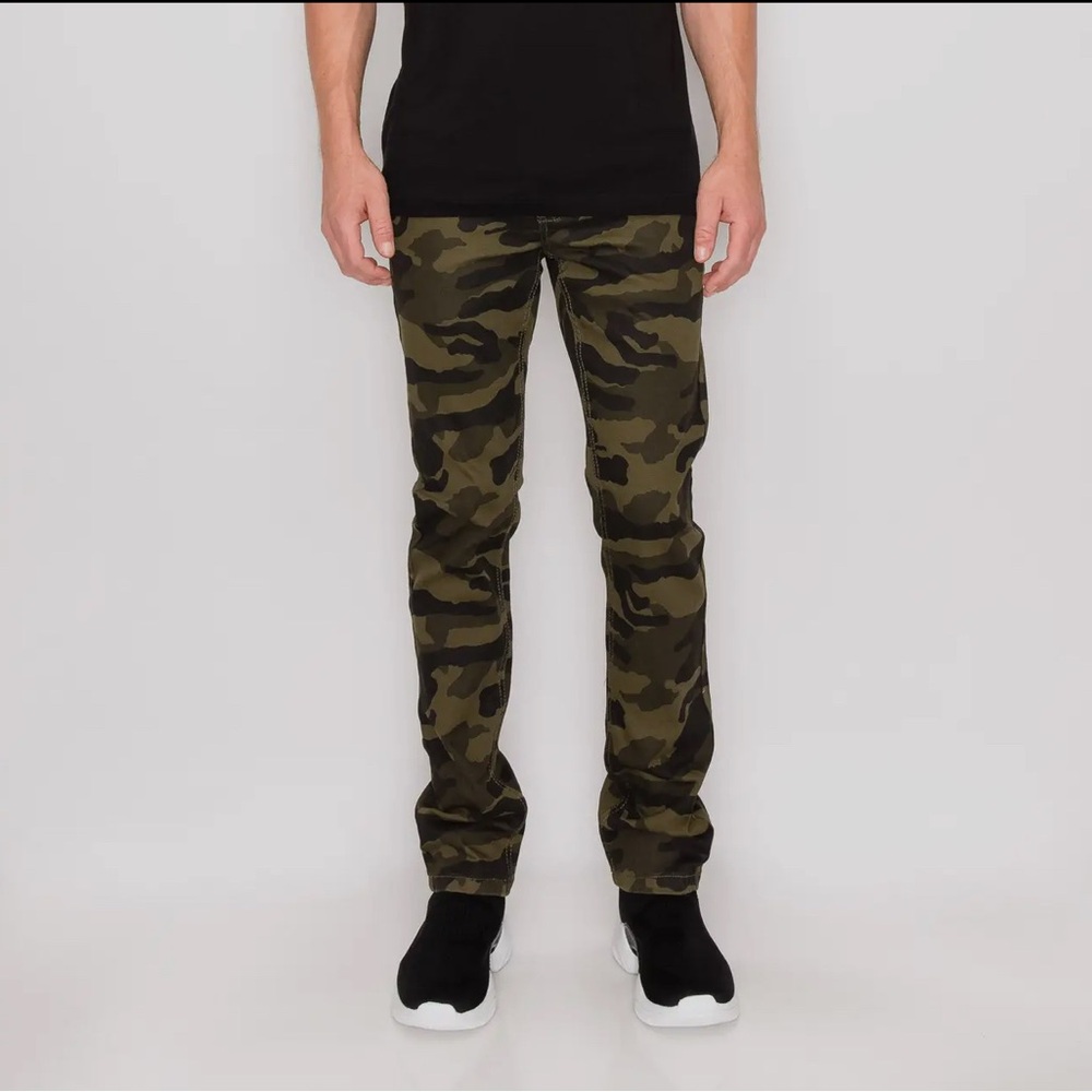 Men's Slim Fit Camouflage Jeans